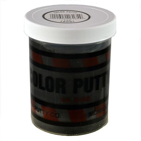 COLOR PUTTY 1 Lb Ebony Oil-Based Putty 134